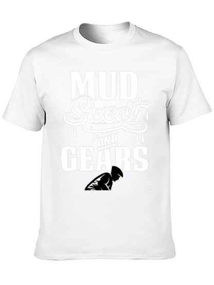 Mud Sweat & Gears Black Graphic Tee