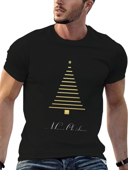 Minimalist Christmas Tree T-Shirt