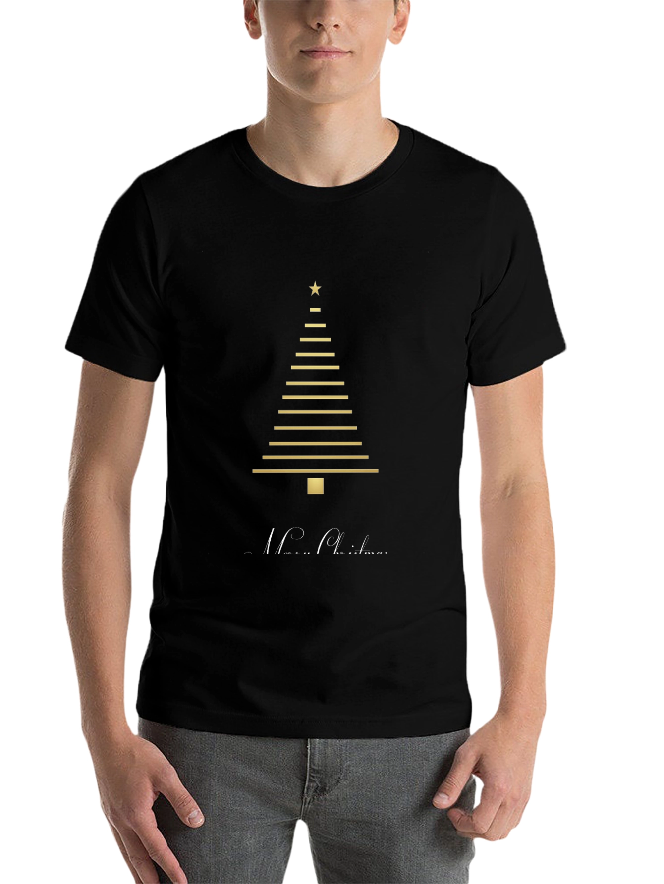 Minimalist Christmas Tree T-Shirt