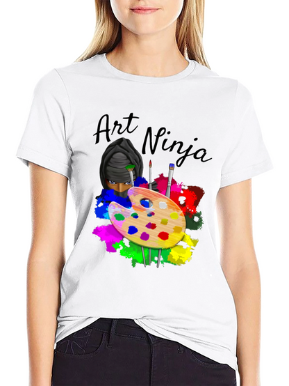 Art Ninja T-Shirt - Creative Artist Tee