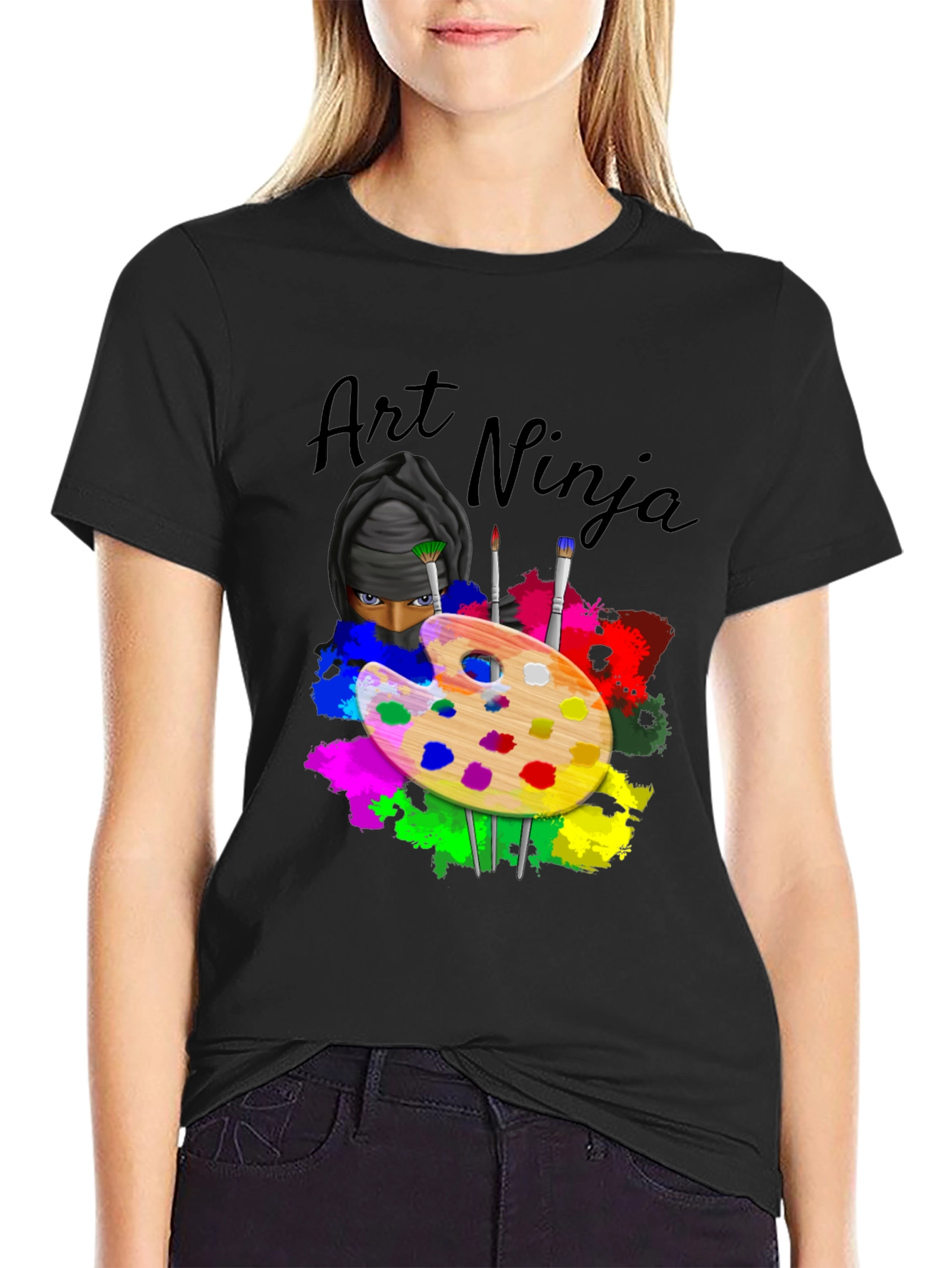 Art Ninja T-Shirt - Creative Artist Tee