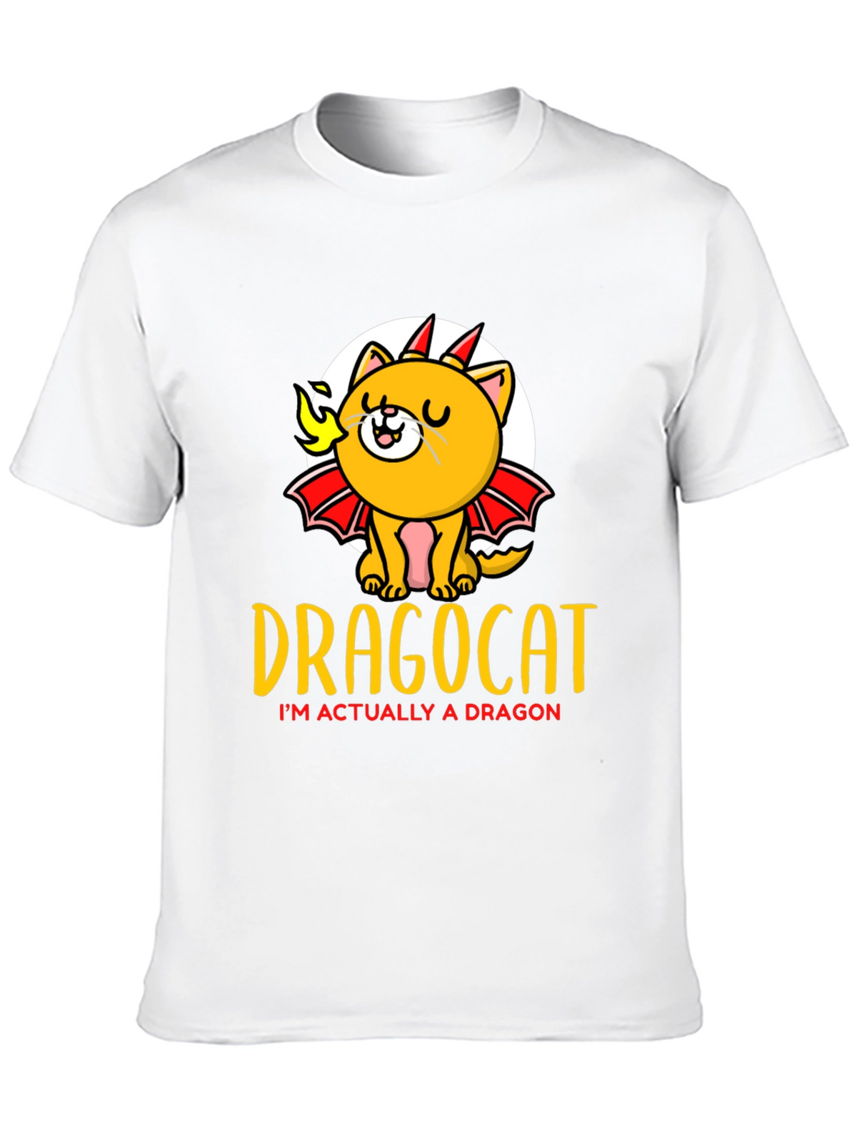 Dragocat T-Shirt - Dragon Cat Graphic Tee