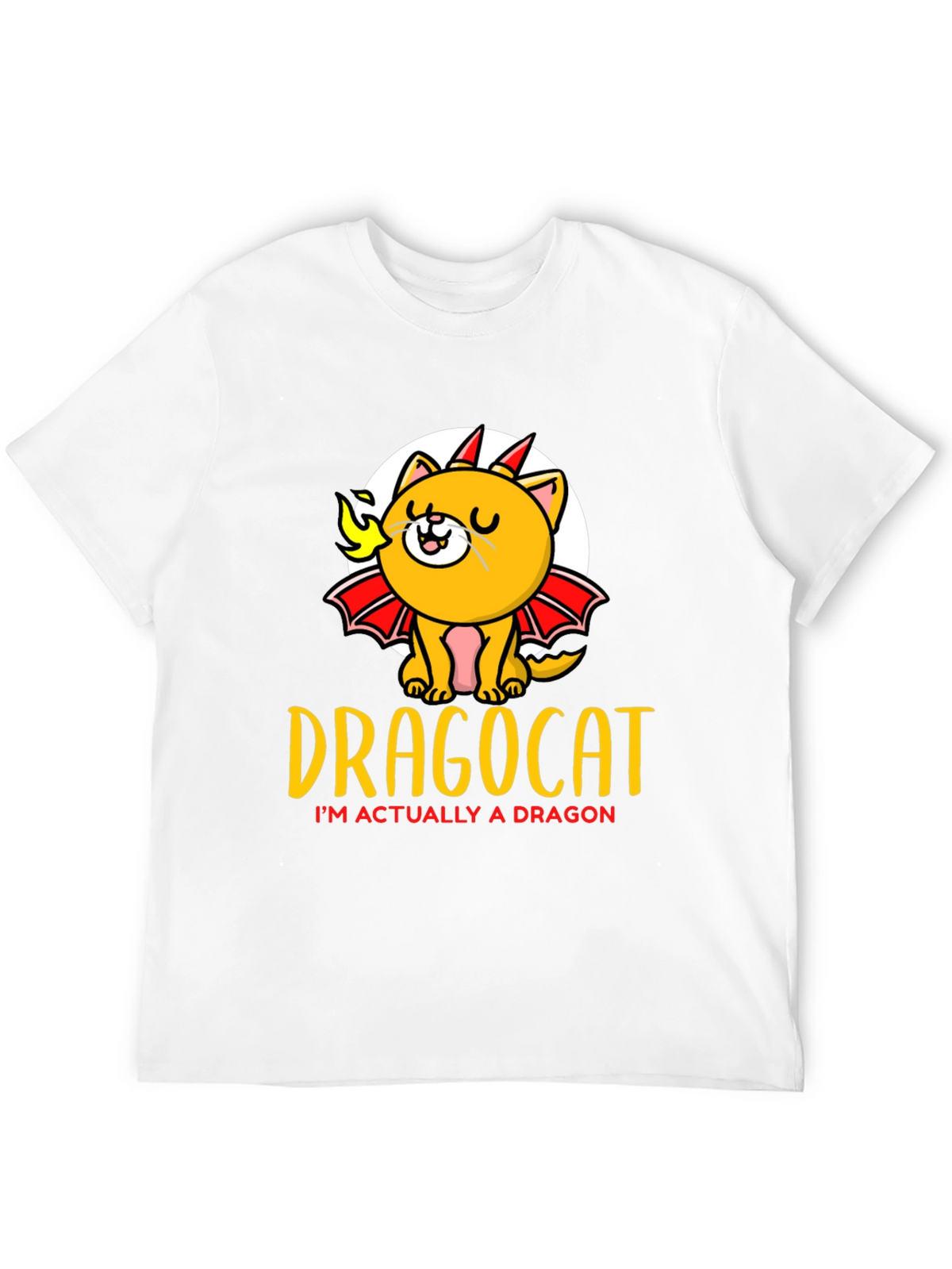 Dragocat T-Shirt - Dragon Cat Graphic Tee
