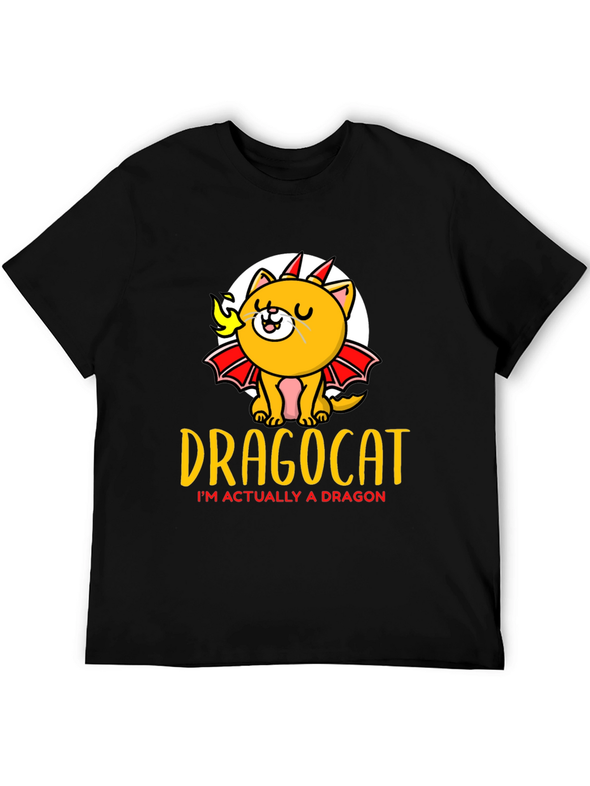 Dragocat T-Shirt - Dragon Cat Graphic Tee