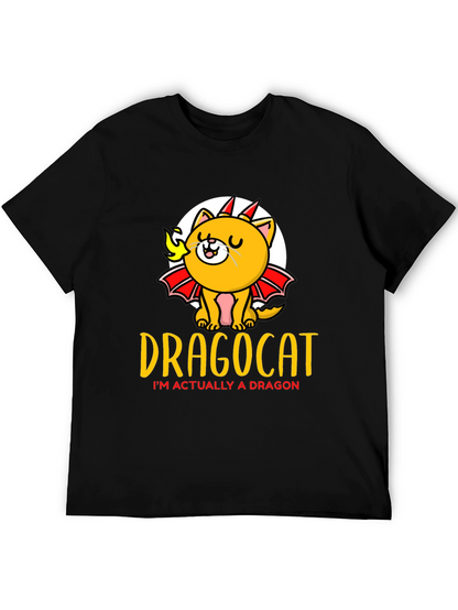 Dragocat T-Shirt - Dragon Cat Graphic Tee