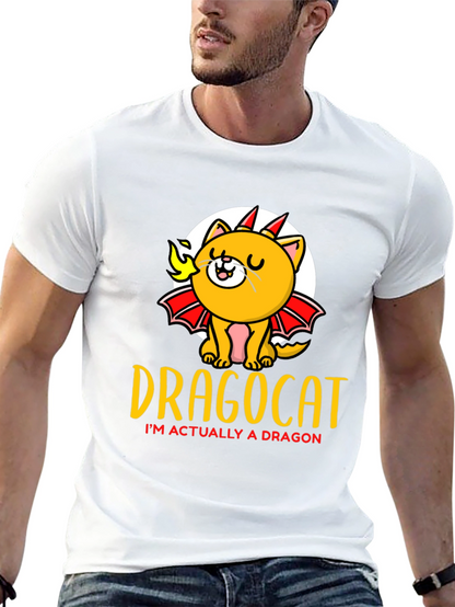 Dragocat T-Shirt - Dragon Cat Graphic Tee