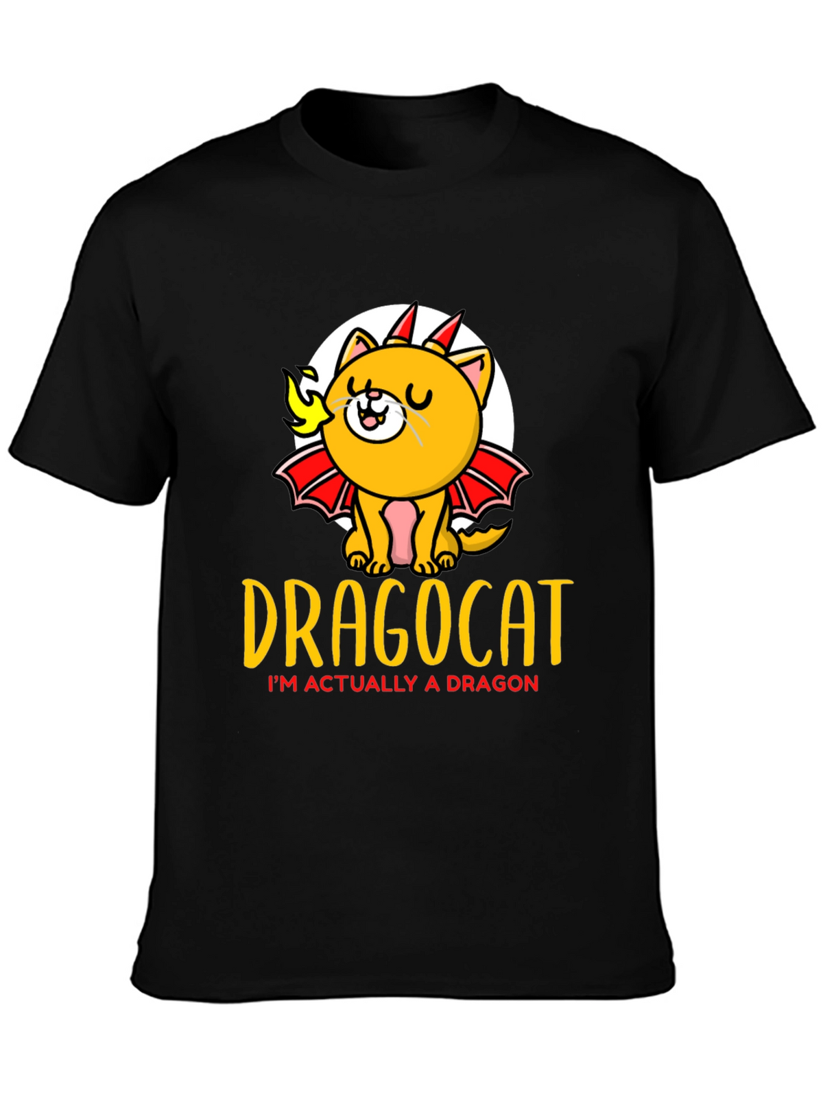 Dragocat T-Shirt - Dragon Cat Graphic Tee