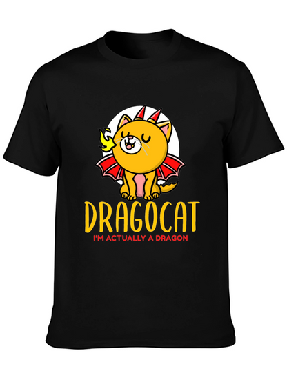 Dragocat T-Shirt - Dragon Cat Graphic Tee