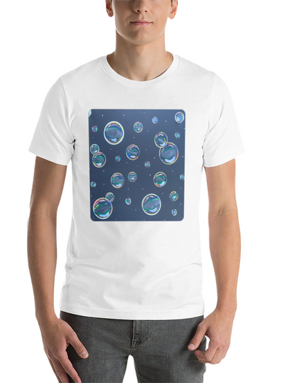 Bubble Print Black T-Shirt - Fun Graphic Tee