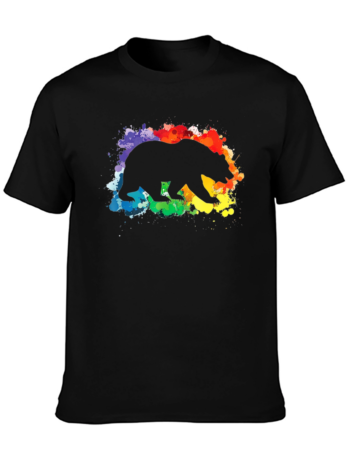 Bear Pride T-Shirt - Black