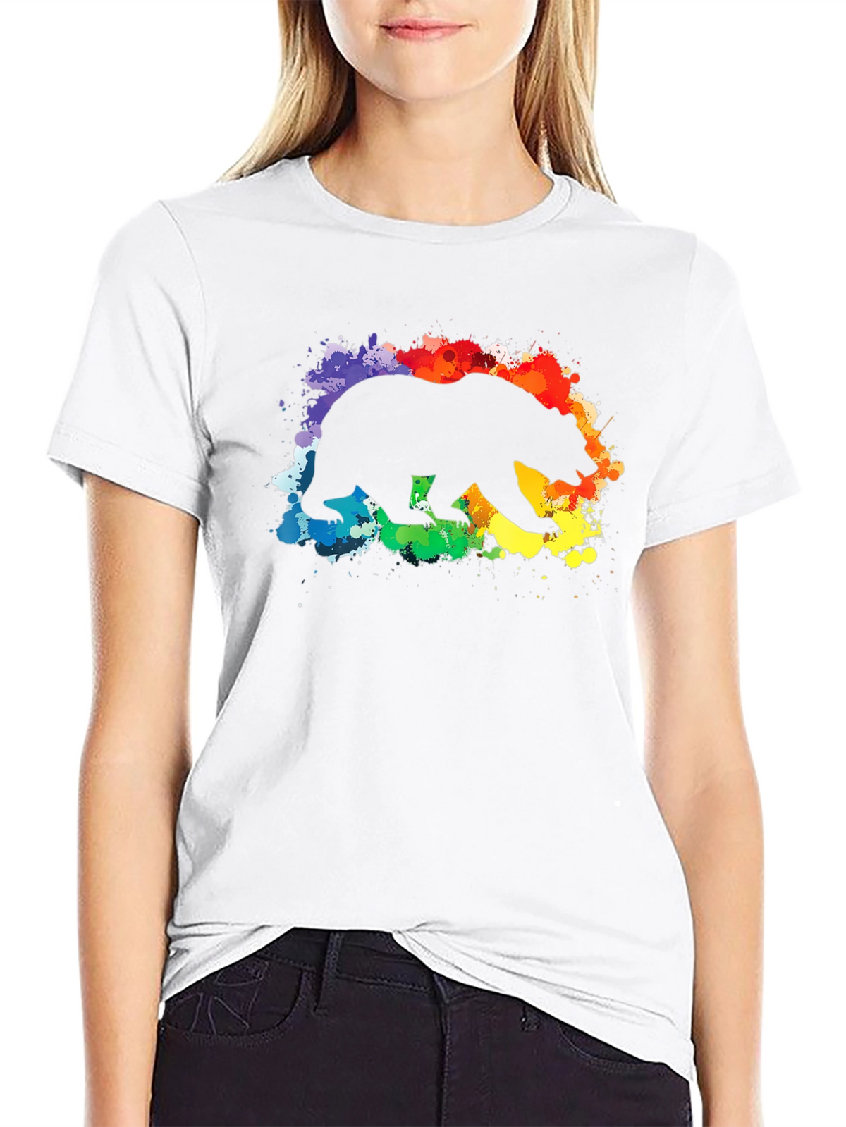 Bear Pride T-Shirt - Black