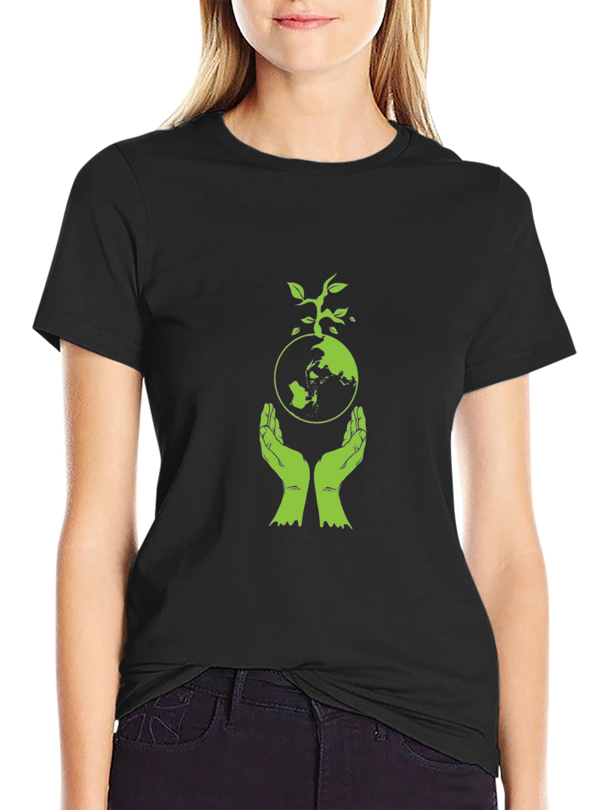 Eco-Friendly Graphic Tee: Protect Our Planet!