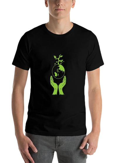 Eco-Friendly Graphic Tee: Protect Our Planet!