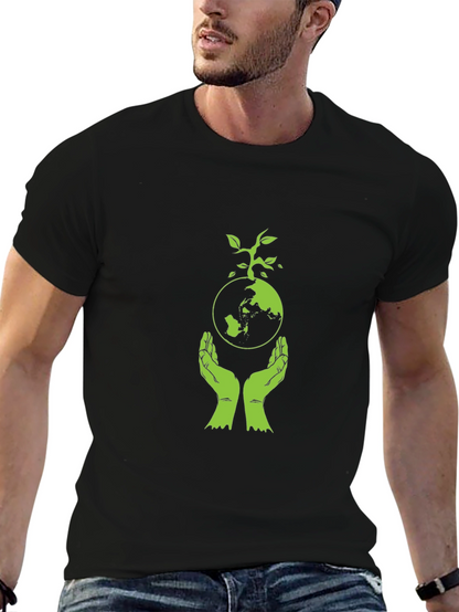 Eco-Friendly Graphic Tee: Protect Our Planet!