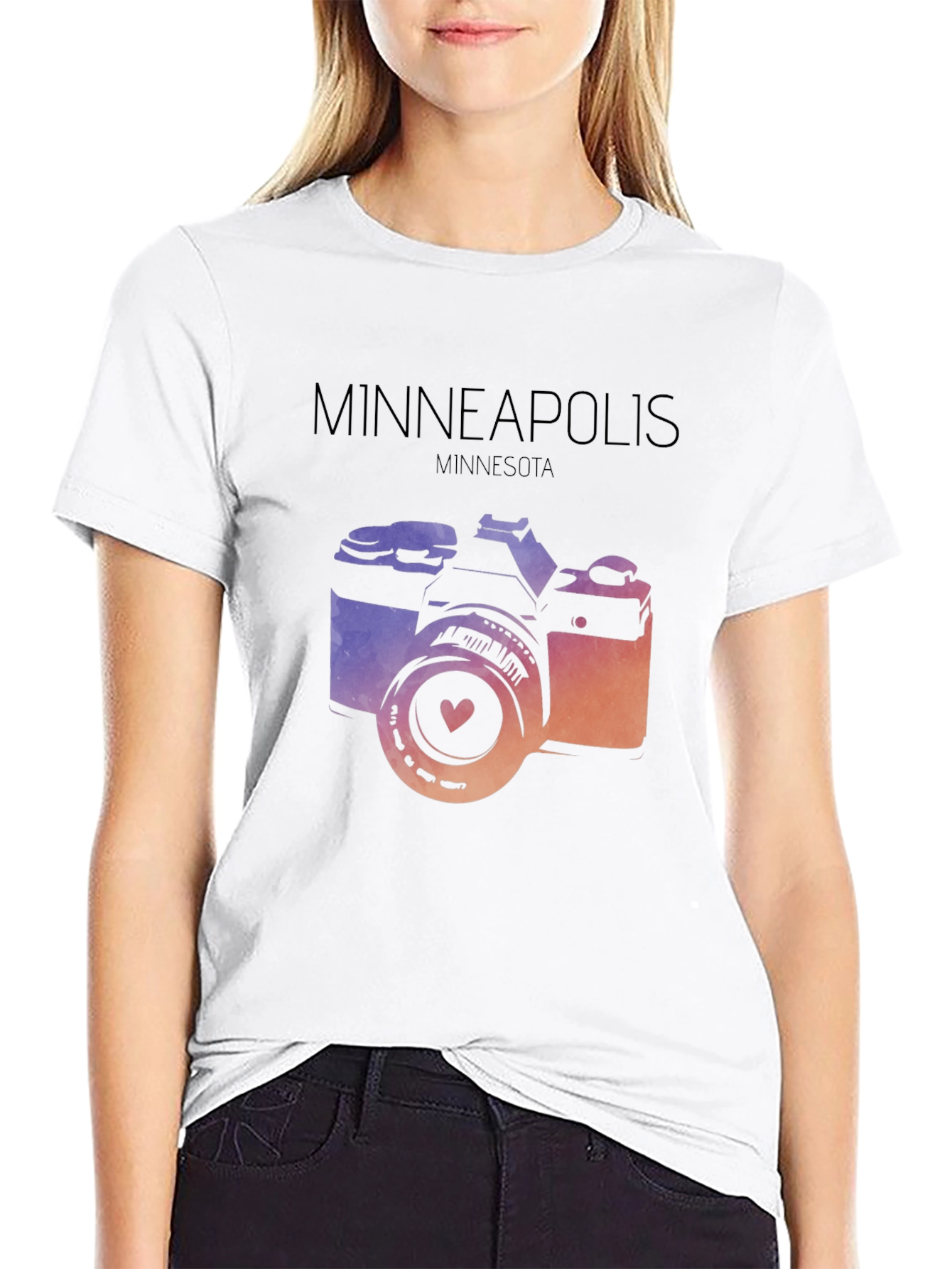 Minneapolis Camera Graphic Tee
