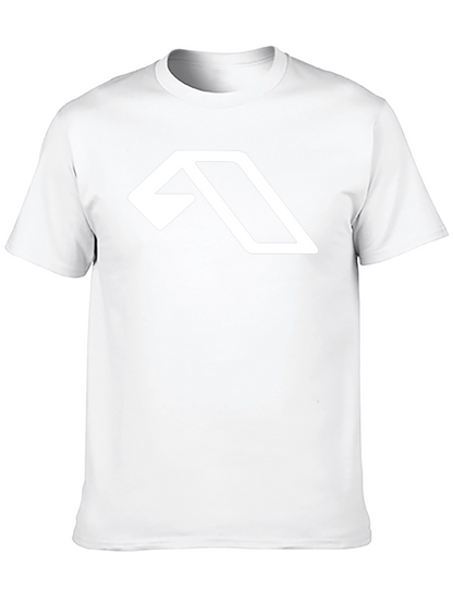 Geometric Logo Black T-Shirt