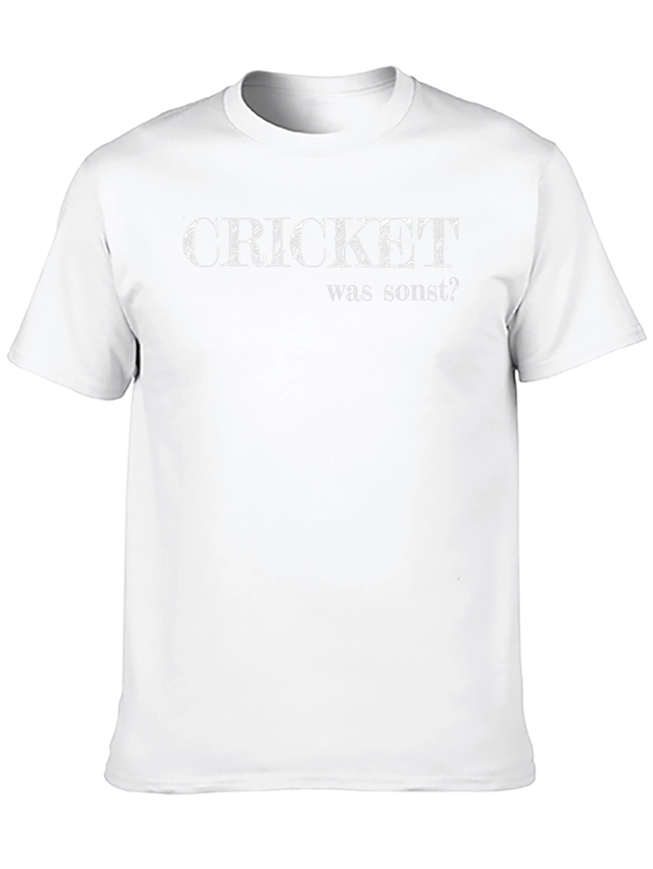 Cricket Was Sonst Graphic T-Shirt