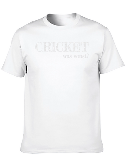 Cricket Was Sonst Graphic T-Shirt