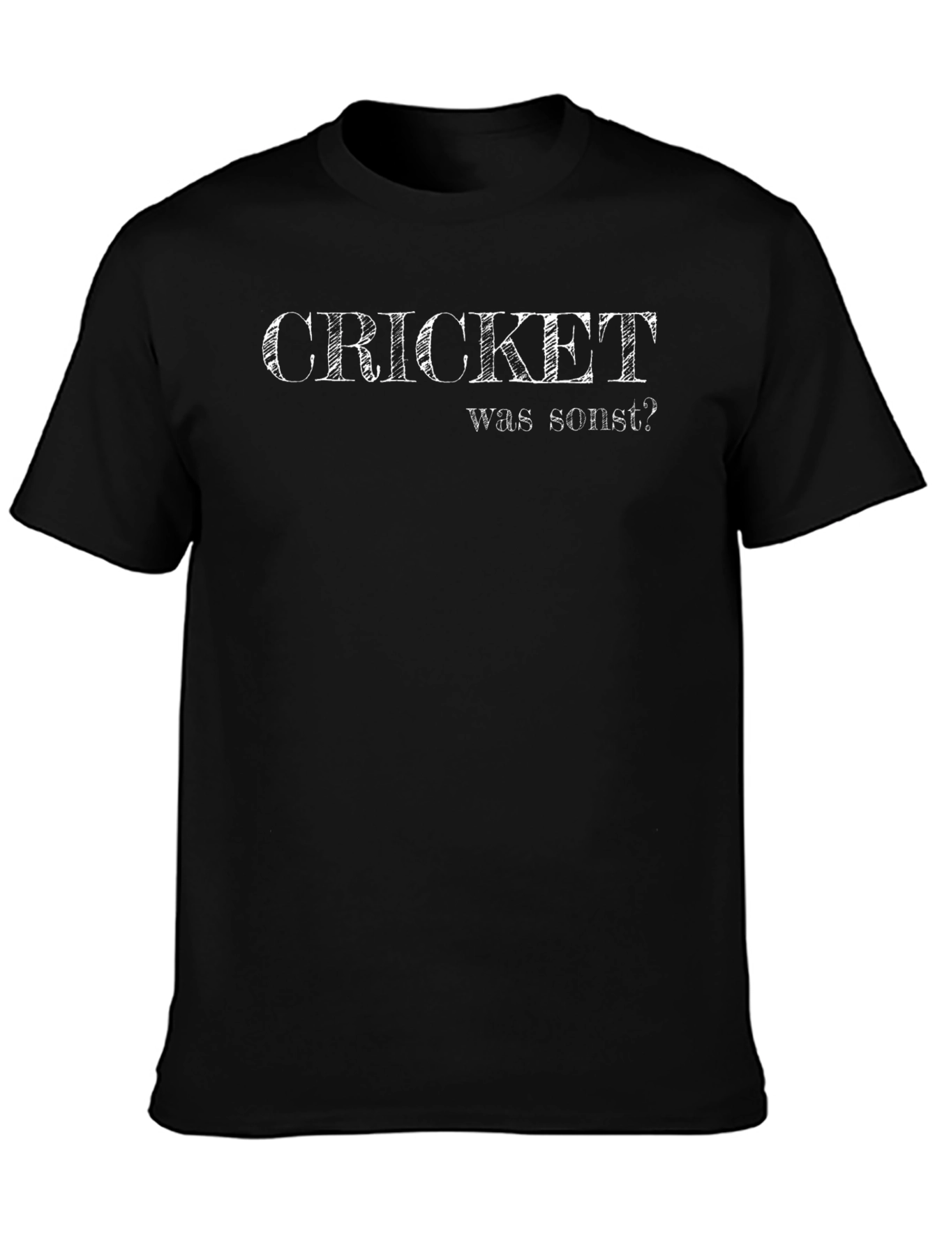 Cricket Was Sonst Graphic T-Shirt