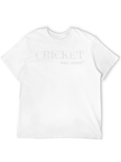 Cricket Was Sonst Graphic T-Shirt