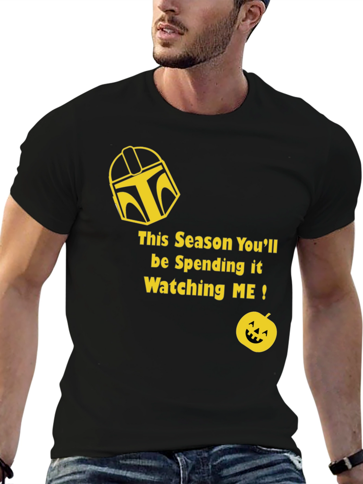 Halloween Mandalorian Theme T-Shirt