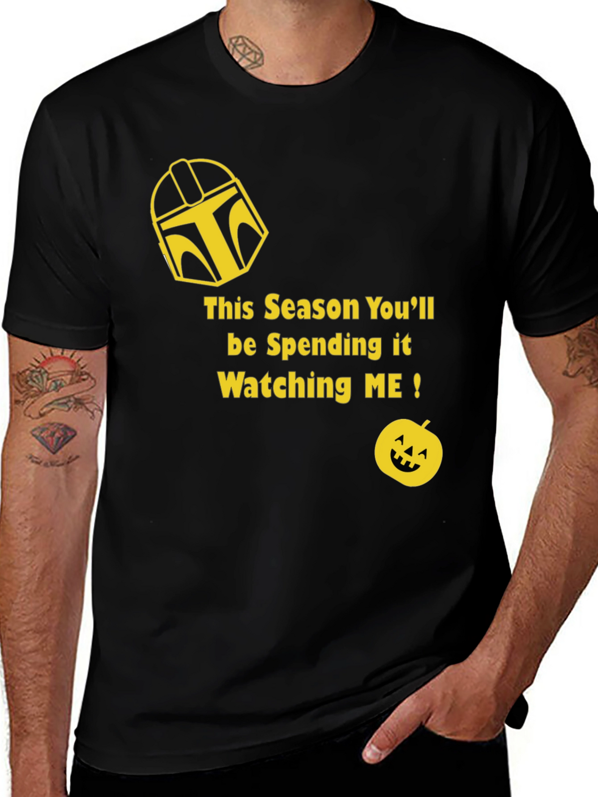 Halloween Mandalorian Theme T-Shirt