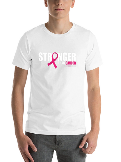 Stronger Than Cancer Awareness Ribbon T-Shirt