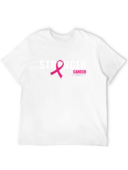 Stronger Than Cancer Awareness Ribbon T-Shirt