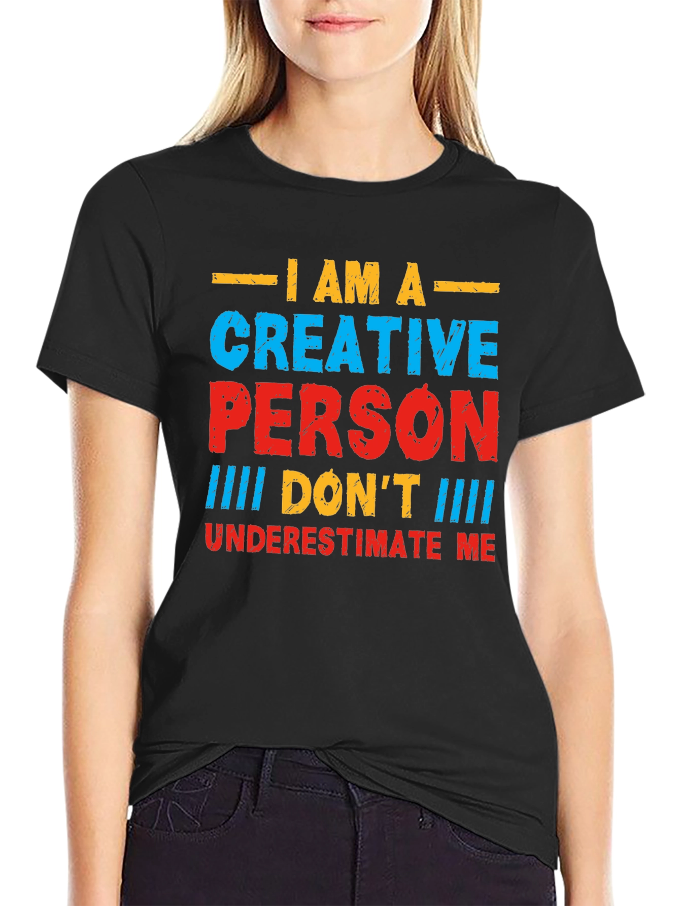Creative Person Graphic T-Shirt - Bold Statement Tee