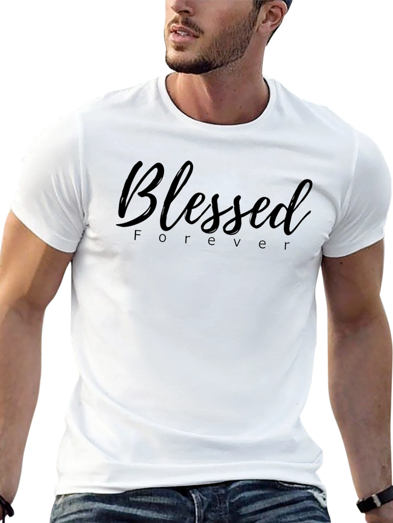 Blessed Forever Black T-Shirt