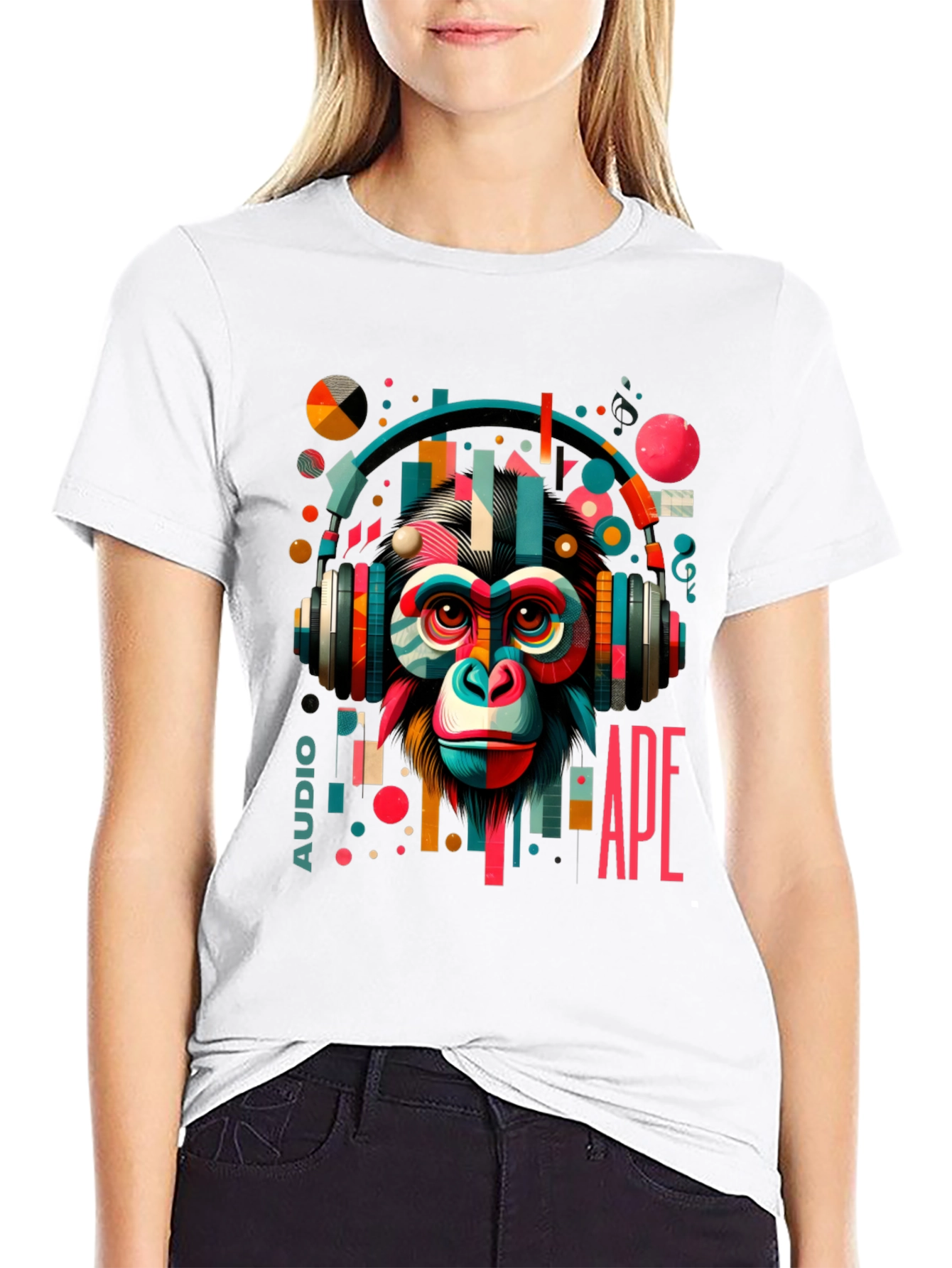 Audio Ape Graphic Tee - Funky Music Lover