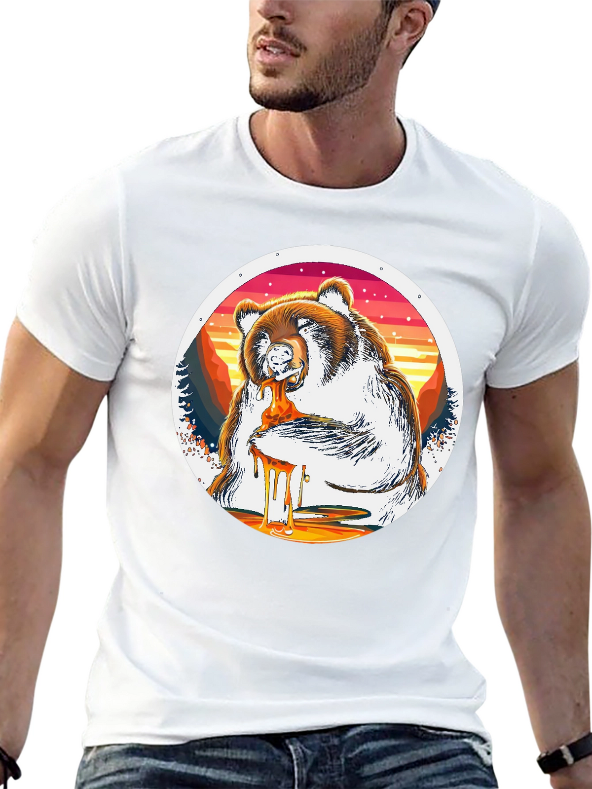 Honey Bear T-Shirt - Comfort & Style