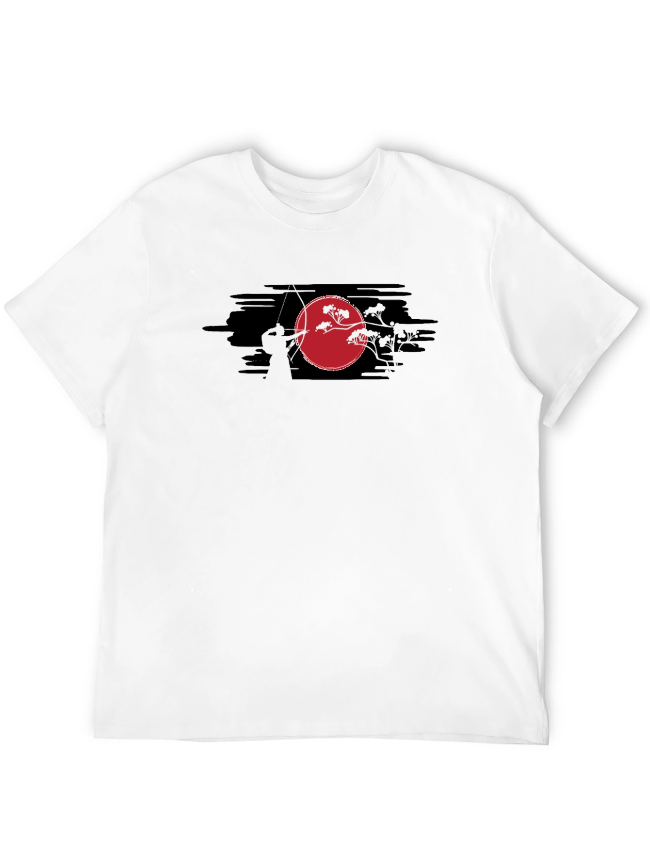 Samurai Archer T-Shirt - Mens Black Graphic Tee