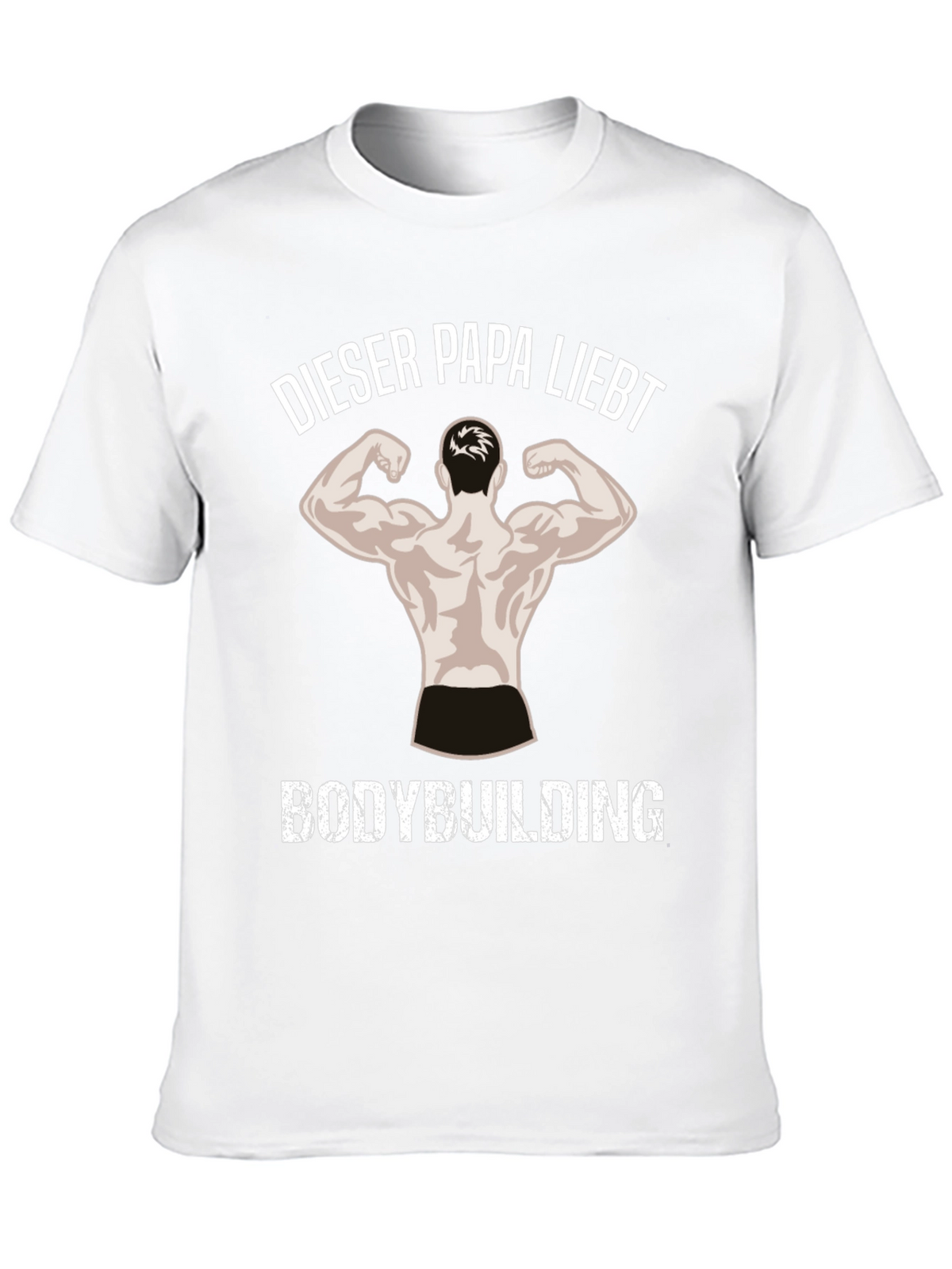 Bodybuilding Dad Black T-Shirt