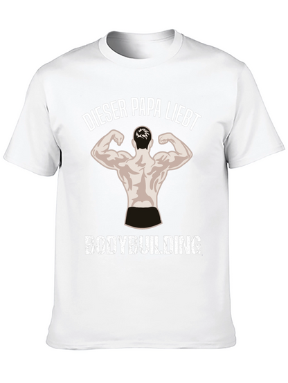 Bodybuilding Dad Black T-Shirt