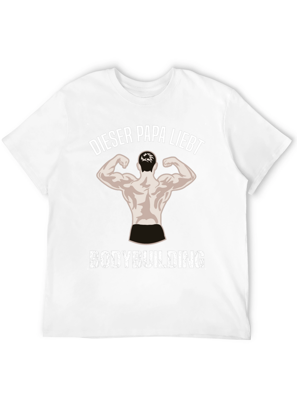 Bodybuilding Dad Black T-Shirt