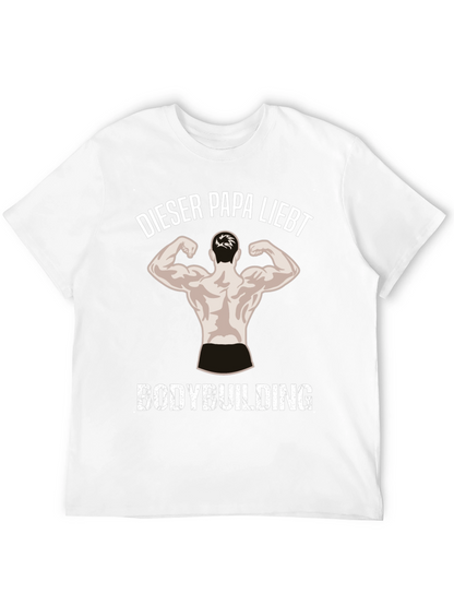 Bodybuilding Dad Black T-Shirt