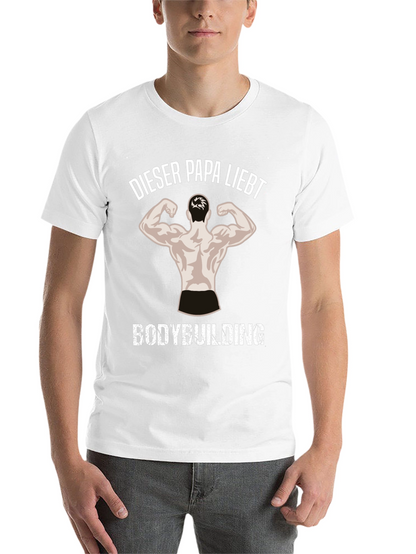 Bodybuilding Dad Black T-Shirt