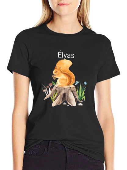 Squirrel Forest Tee - Elyas Custom