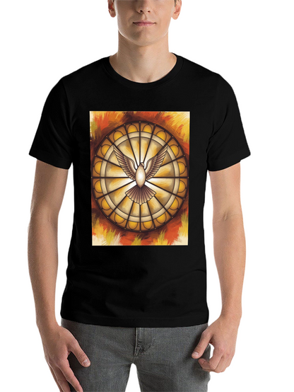 Dove Stained Glass Graphic Tee