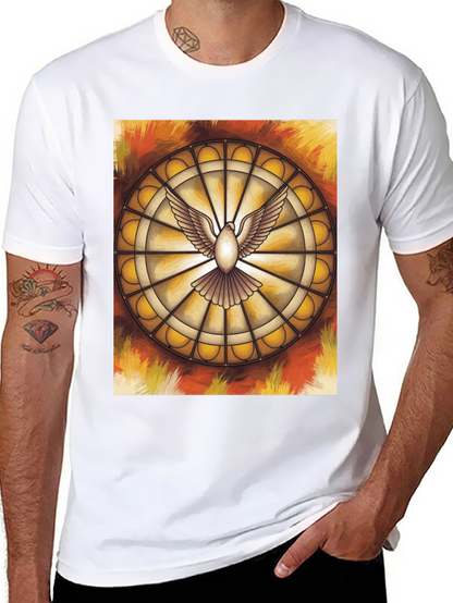 Dove Stained Glass Graphic Tee