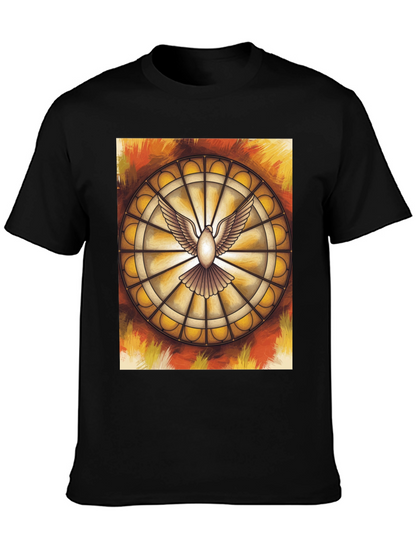Dove Stained Glass Graphic Tee