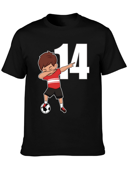 Soccer Birthday Boy Number 14 T-Shirt