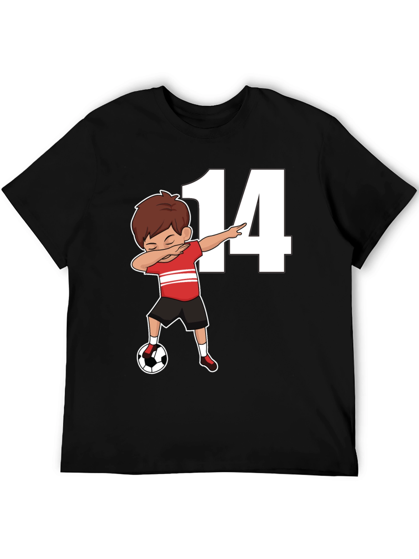 Soccer Birthday Boy Number 14 T-Shirt