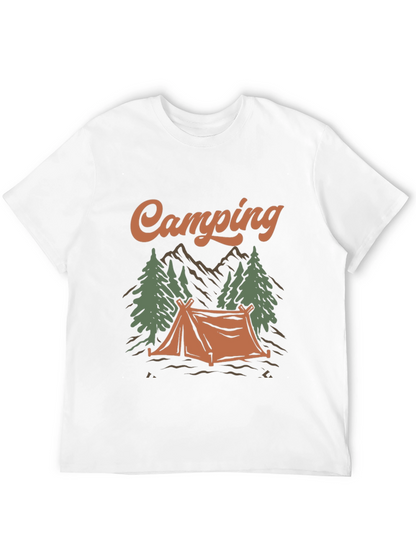 Camping Graphic Tee - Outdoor Adventure Shirt