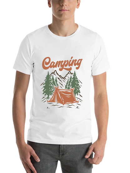 Camping Graphic Tee - Outdoor Adventure Shirt