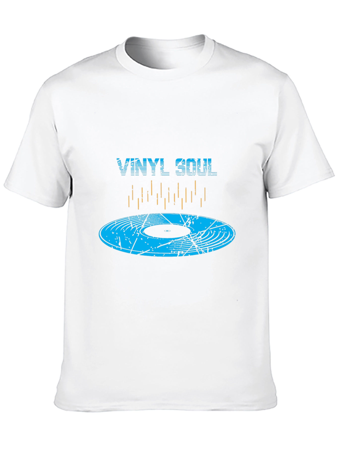 Vinyl Soul Graphic Tee - Music Lover T-Shirt
