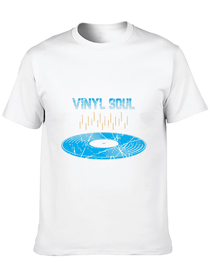 Vinyl Soul Graphic Tee - Music Lover T-Shirt