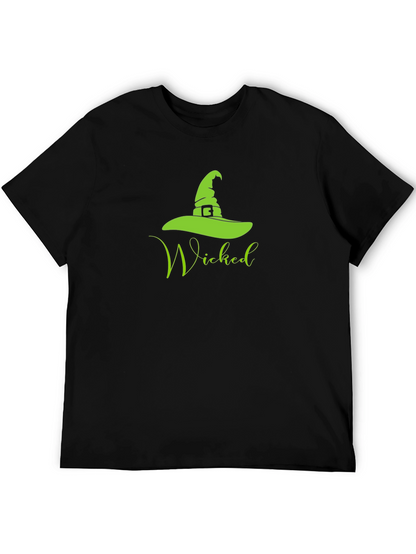 Wicked Witch Hat Graphic Tee - Halloween T-Shirt