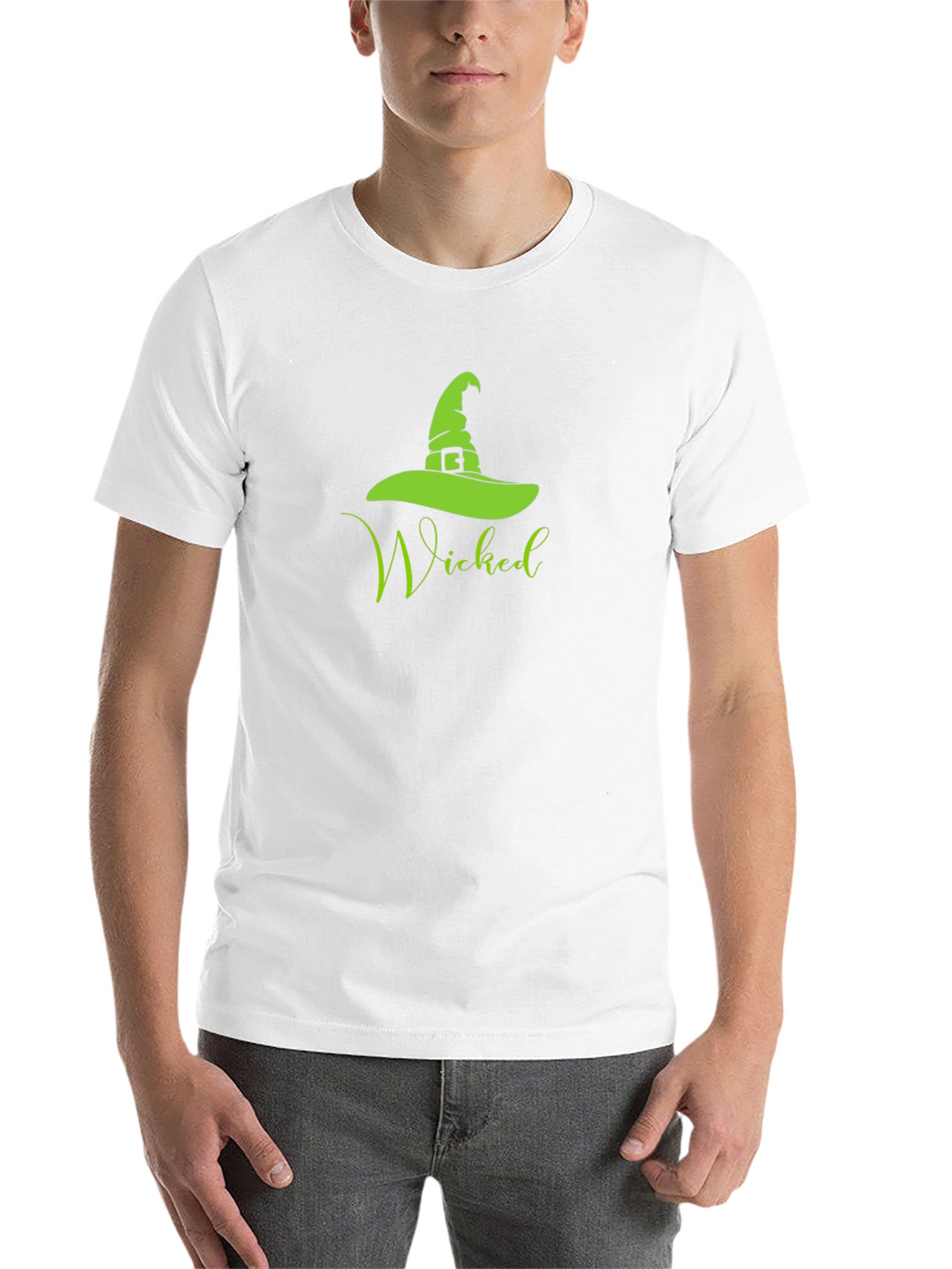 Wicked Witch Hat Graphic Tee - Halloween T-Shirt